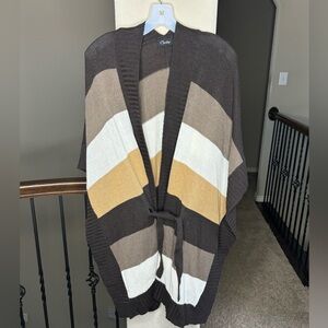 Chesley Short Sleeve Tie Sweater Size M